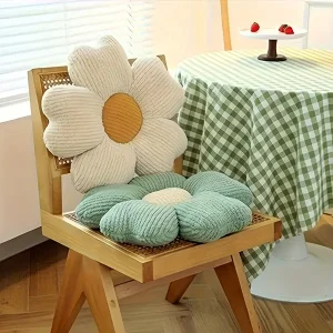 Colorful Floral Pillow & Cushion Set - Sunflower Design, Polyester, Hand Washable - Perfect for Sofa Decor & Home Accents